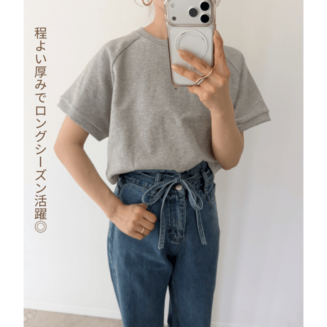 ライトスウェットハーフスリーブPO