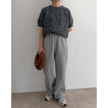《AMIE original》 Fluffy Mix Knit / gray