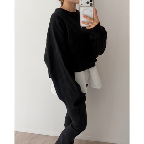 残りわずか《AMIE original》Daily Balance Sweat / 3color