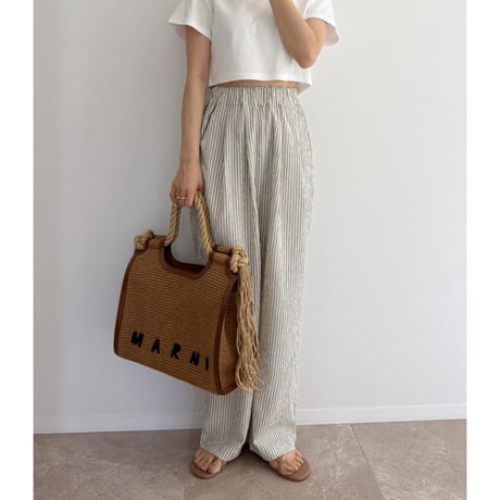 《AMIE original》ショート丈TOPS / white
