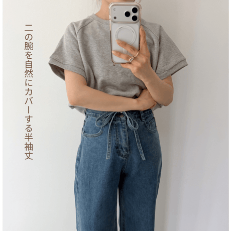 ライトスウェットハーフスリーブPO