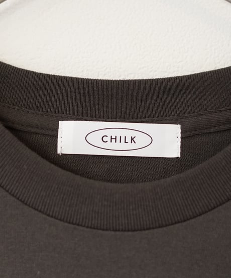 CHILK 5th anniversary T-shirt (SUMI) × sticker set