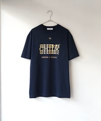CHILK 5th anniversary T-shirt (NAVY) × sticker set
