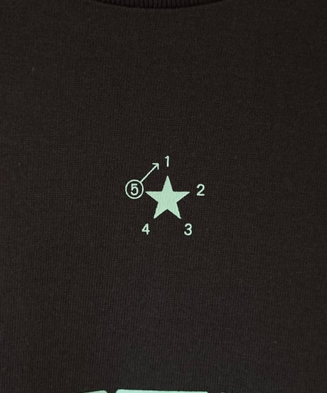 CHILK 5th anniversary T-shirt (SUMI) × sticker set