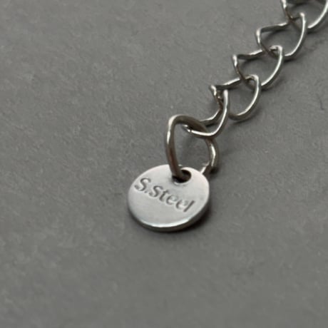 2609BR0150 / Cross charm link bracelet（Silver）