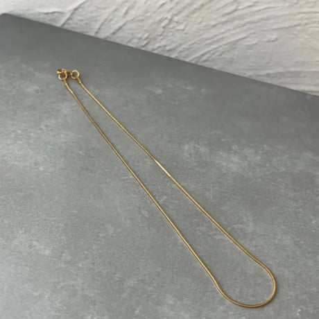 2610NC0410 / Snake Chain Necklace（Gold）
