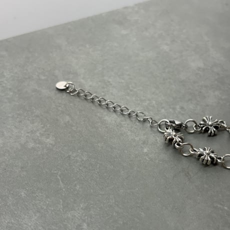 2609BR0150 / Cross charm link bracelet（Silver）