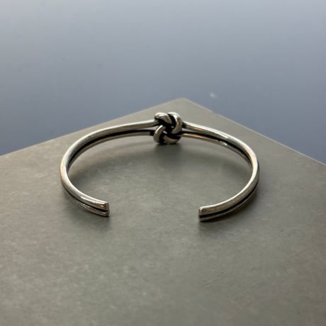 【Select】IM25AC_BRL012 / Braided Bangle （Silver）