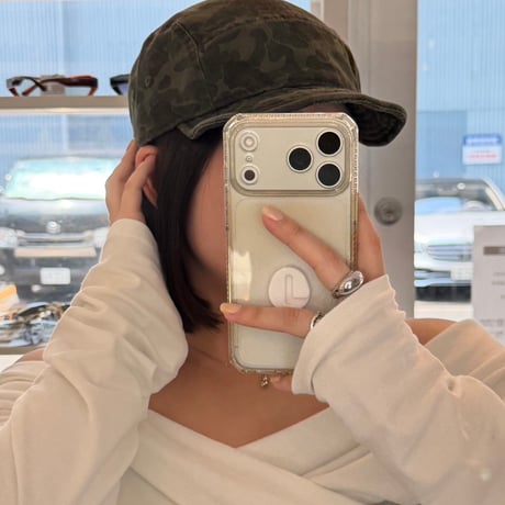 2607HW069(S) / Vintage Wash Camo Cap (Dark Green)