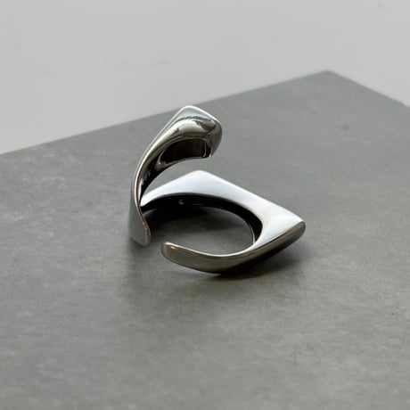 【Select】IM26AC_RG060 / Bold Square Ring（Silver）