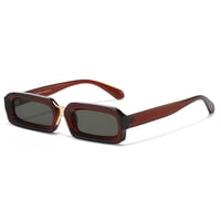 【 Legit Eyewear 】Sunglasses Nijō (Brown/Grey)