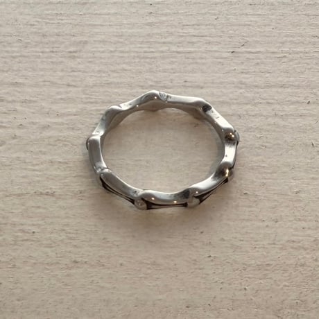 2609RG0833 / Cross Tail ring （Silver）