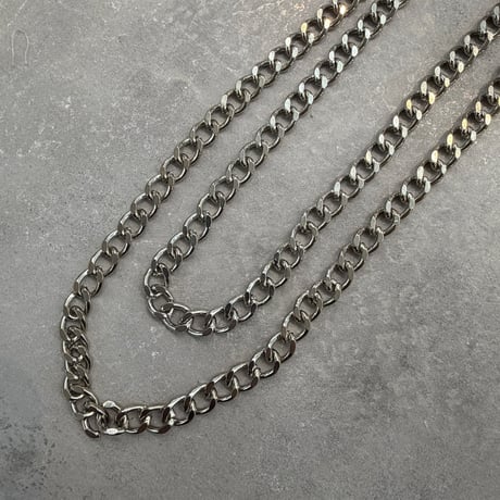 【Select】IM26AC_WC014 / Double Curb Link Wallet Chain（Silver）