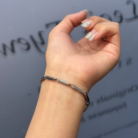2606BR0145 / Cutting chain bracelet（Silver）