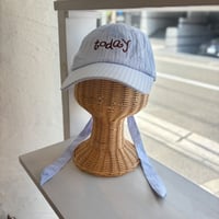 2607HW071(S) / Back Ribbon Stripe Cap（Blue）