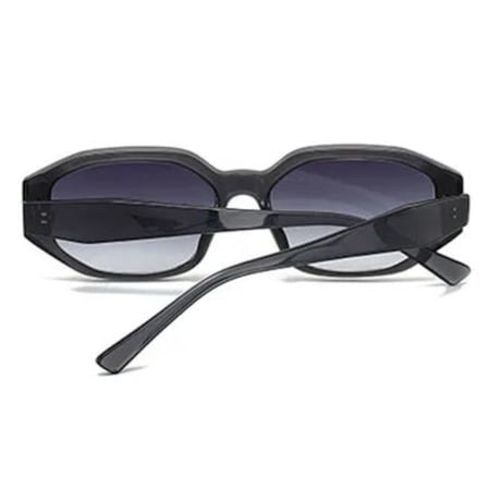 【 Select 】Retro Rivet Sunglasses (Grey/Grey Gradation）