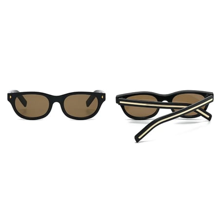 【 Legit Eyewear 】Sunglasses Rokujō (Black/Beige)