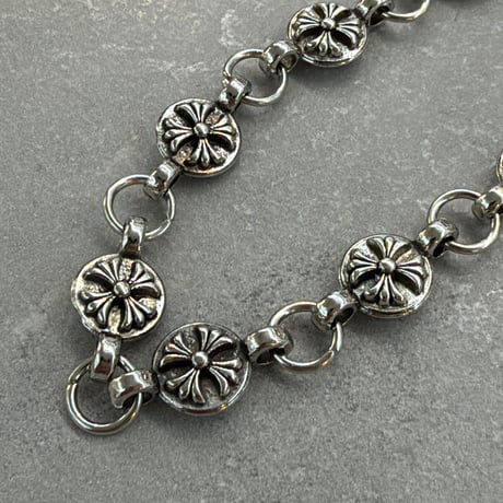 【Select】IM26AC_WC009/ Cross Concho Wallet Chain（Silver）