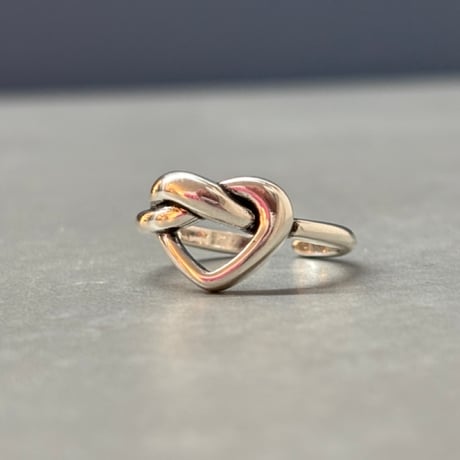 2411RG0543#B / Heart twist ring（Silver）