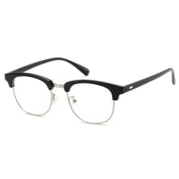 【 Select 】IM26SG0193 / Classic Browline Sunglasses (Back/Silver/Clear)