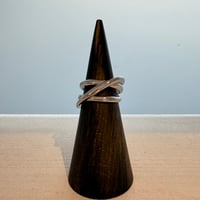 2607RG0816 / Twist Triple Line ring（Silver）