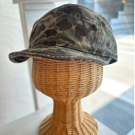 2604HW064(S) / Vintage Wash Camo Cap (Khaki)