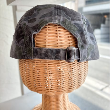 2604HW064(S) / Vintage Wash Camo Cap (Gray)