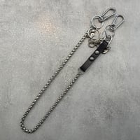 【Select】IM26AC_WC010/ Heavy Box Link Wallet Chain（Silver）