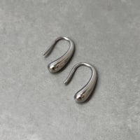 2608PR0855 / Drop curve metal pierce（Silver）