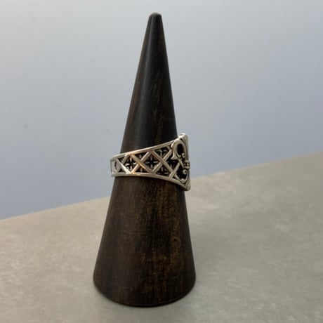 2609RG0842 /   Openwork cross ring （Silver）