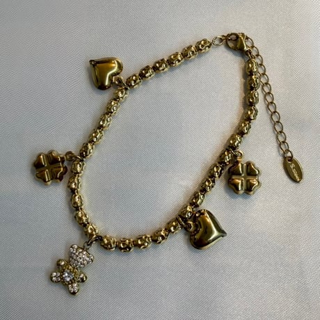 2610BR0159 / Motif Charm Bracelet（Gold）