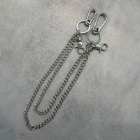 【Select】IM26AC_WC014 / Double Curb Link Wallet Chain（Silver）