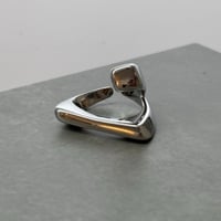 【Select】IM26AC_RG060 / Bold Square Ring（Silver）