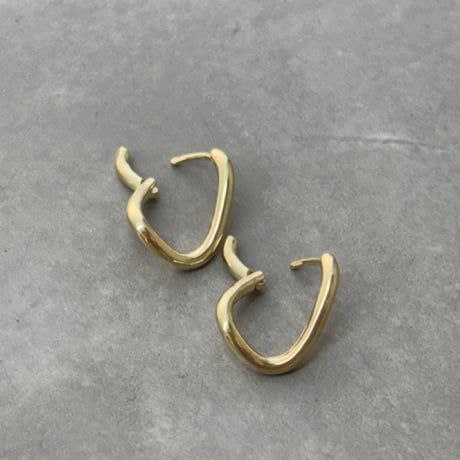 2608PR0854 / Nuance Curve Hoop pierce（Gold）