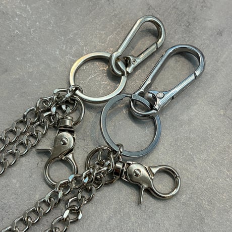 【Select】IM26AC_WC014 / Double Curb Link Wallet Chain（Silver）