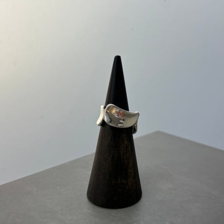 2610RG0845 / Wide Wave Chunky ring （Silver）