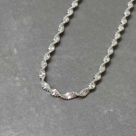 2610NC0414 /  Screw Chain Necklace（Silver）