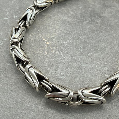 【Select】 IM26AC_BRL043 / Byzantine Chain Bracelet（Silver）