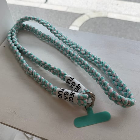 2608GS074(S)/ Multicolored Smartphone Strap (Blue)