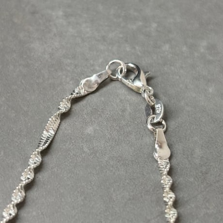 2610NC0414 /  Screw Chain Necklace（Silver）