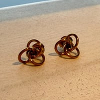 2607PR0849 / Twist Circle Connect pierce（Gold）