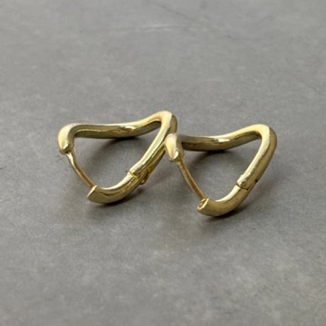 2608PR0854 / Nuance Curve Hoop pierce（Gold）