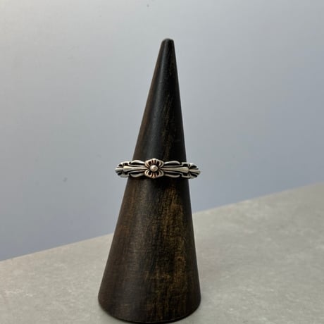 2609RG0841 /  Carved cross motif ring （Silver）