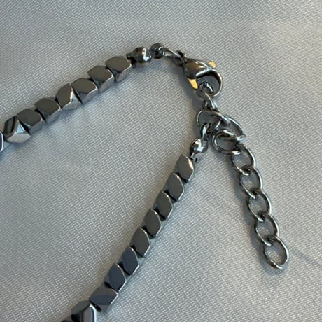 2610BR0157 / Gunmetal Cube Bracelet（Gunmetal）