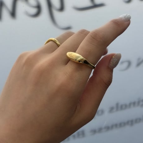 2604RG0764 / Flat ring（Gold）