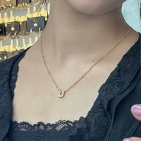 2605NC0393 / Horseshoe Necklace（Gold）