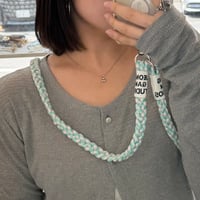 2608GS074(S)/ Multicolored Smartphone Strap (Blue)