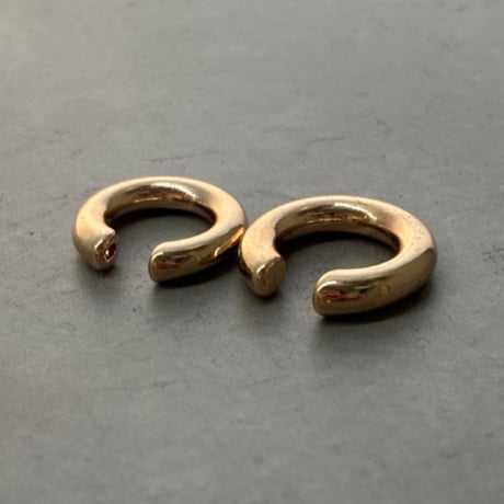 Simple Metal Cartilage Earcuff S/M Set（Gold） / EC068