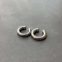 Simple Metal Cartilage Earcuff S/M Set（Silver） / EC068