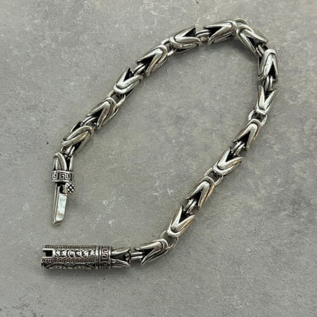 【Select】 IM26AC_BRL043 / Byzantine Chain Bracelet（Silver）